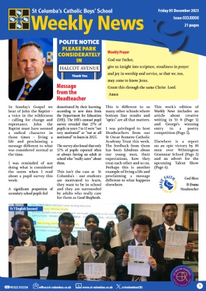 Weekly News 05 12 2025