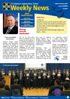 Weekly News 16 01 2026